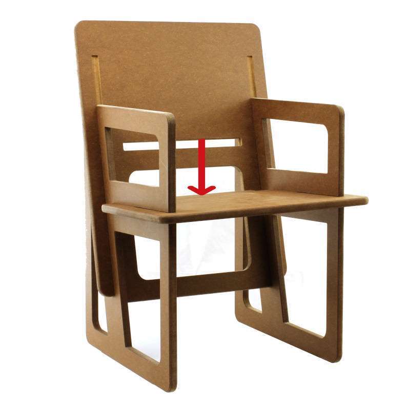 Montage du fauteuil sur mesure étape 3