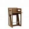 Bar stool made to measure, natural finish  - 1