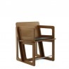 Chaise Aero sur-mesure, avec repose-pied