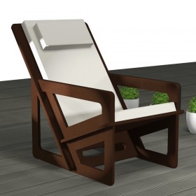 Garden armchair Spacio...