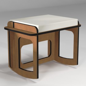 Tabouret à bascule Aero,...