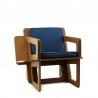 Custom-made Biblio Aero armchair, natural finish  - 4