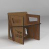 Fauteuil publicitaire