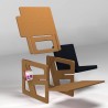 copy of Fauteuil de lecture d'intérieur, sur-mesure, dossier mi-hauteur Mon siège à moi - 2