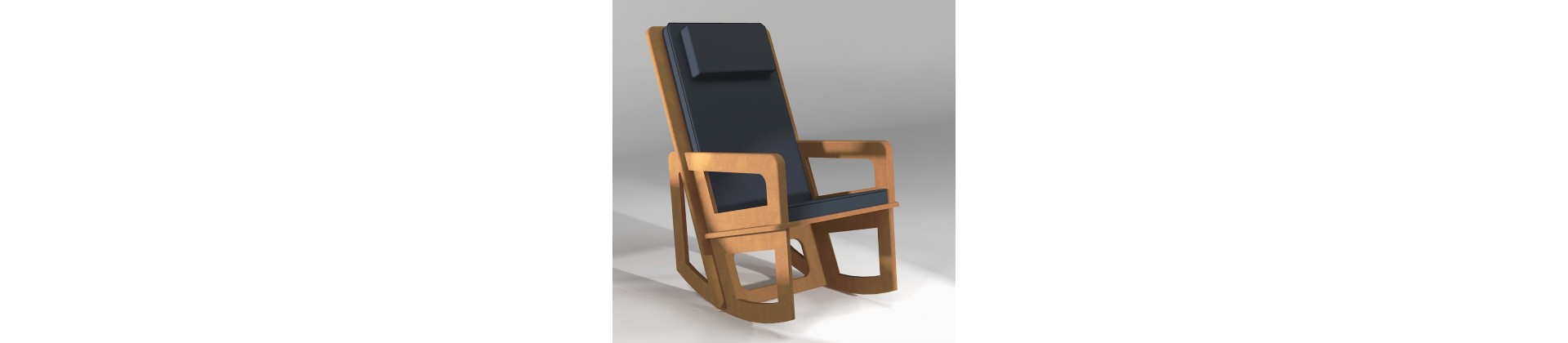 Rocking chair for elderly